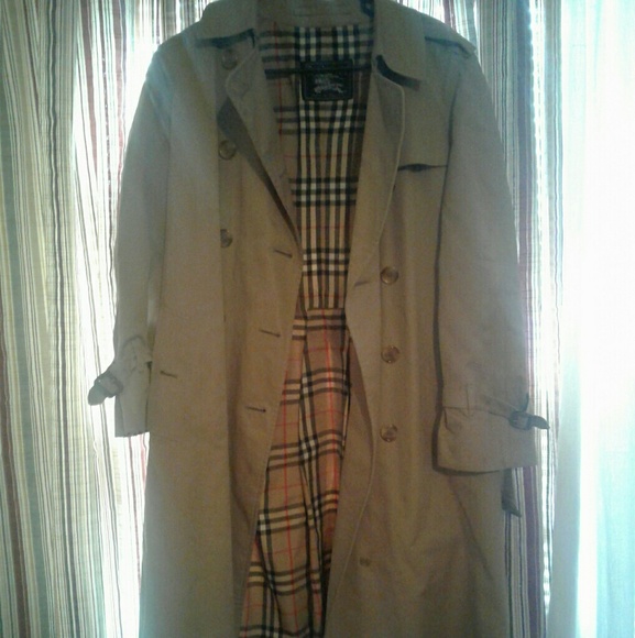 Burberry Jackets & Blazers - Vintage Burberry full trench rain coat